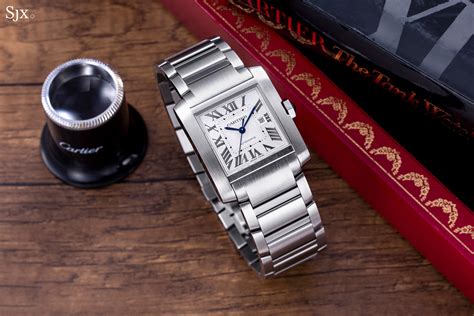 cartier tank animation dial|cartier tank française watches.